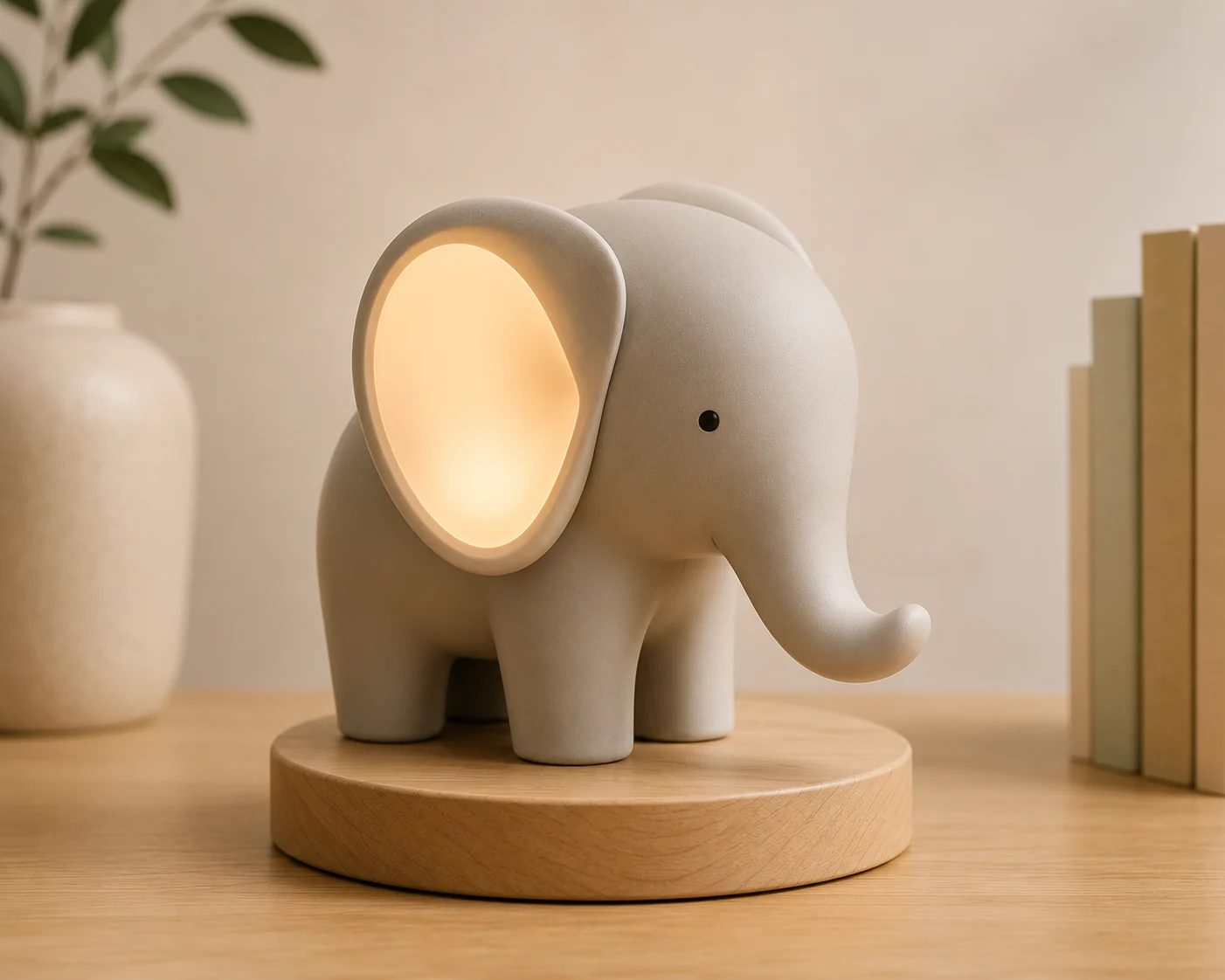 Guardian Elephant glowing softly